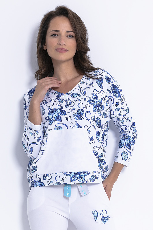 Bluza z wzorem FOBYA