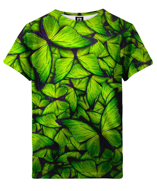 t-shirty dla chłopców T-shirt Boy DR.CROW Motyle Green