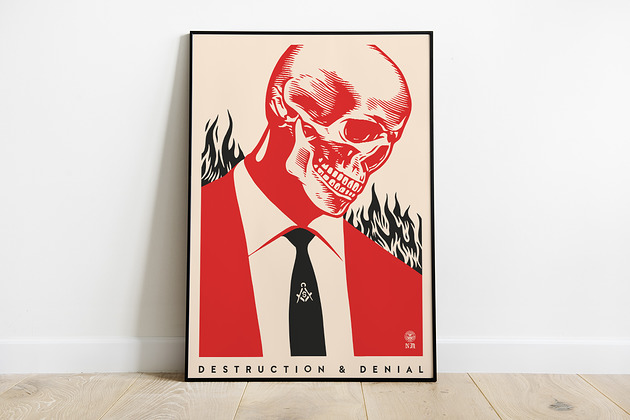 Obey Giant, grafika Pop Art Pas De LArt