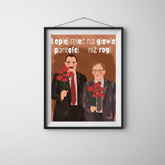 grafiki i ilustracje Plakat "Ranczersi"