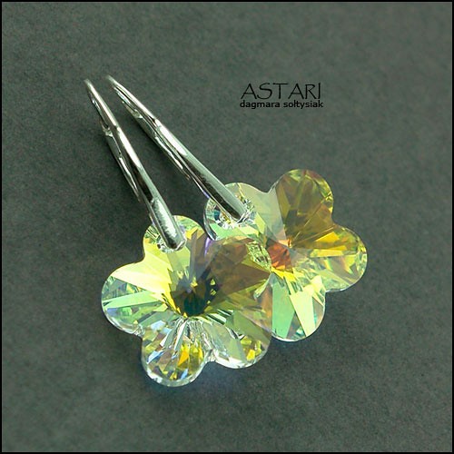 kryształ SWAROVSKI FLOWER - CRYSTAL AB Astari