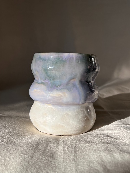 kubki Czarka ceramiczna bąbelek