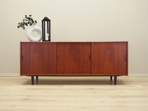komody i szafki Sideboard tekowy, duński design, lata 70, produkcja: Dania