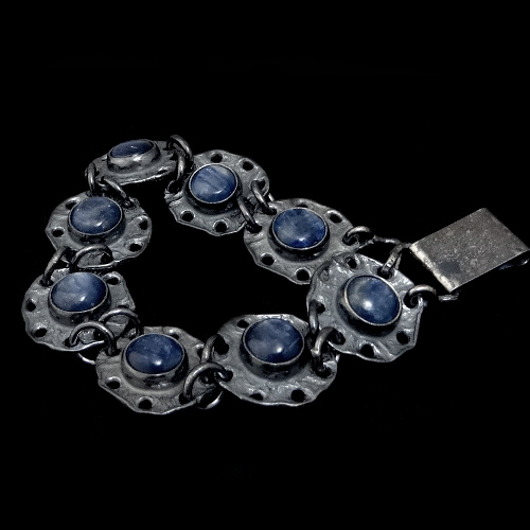 blue industrial kyanit -branoleta  Pracownia Neores
