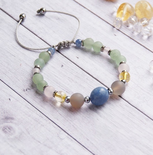 bransoletki z kamieni naturalnych BYK - zodiac collection PREMIUM