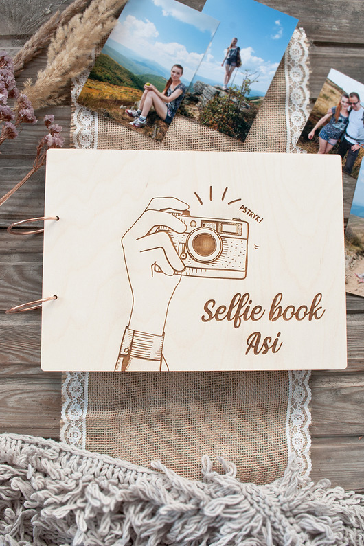 Album na fotografie - Selfie Book Deko Budka