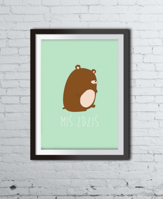 Plakat MIŚ ZDZIŚ Colleco