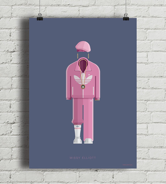 Plakat Missy Elliott  minimalmill