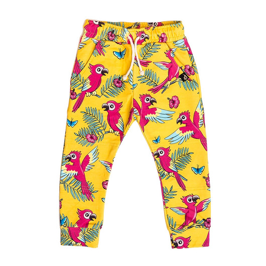 spodnie dla chłopców Spodnie Żółta Papuga