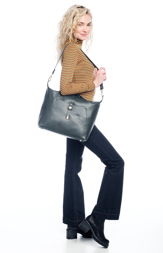 torby na ramię Torba skórzana Shopper - mieści format A4  (7008)