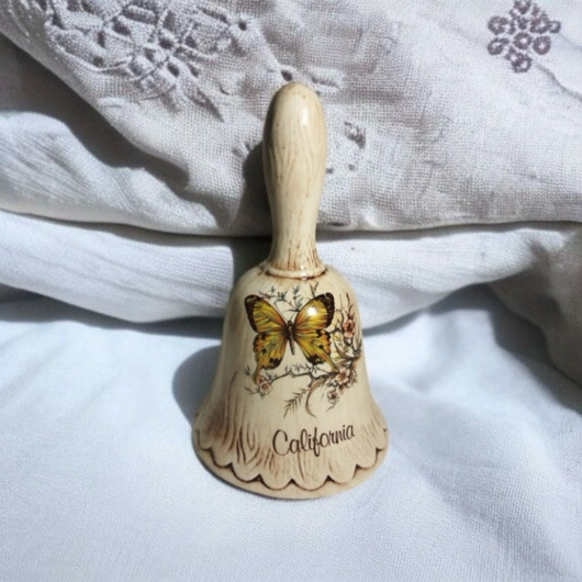 dodatki - różne Porcelanowy dzwonek