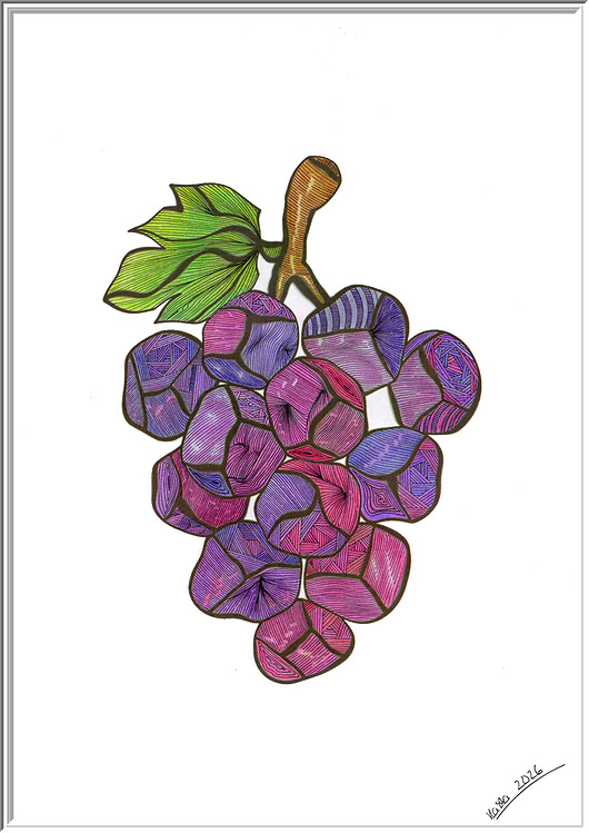 grafiki i ilustracje 83 Winogrono