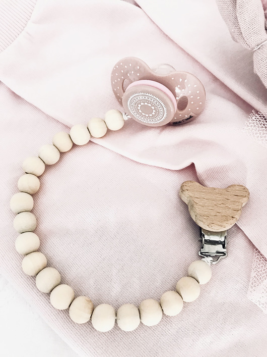 niemowlak - inne SMYCZ DO SMOCZKA Little Bear Baby Girl