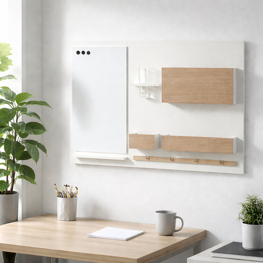 organizery Organizer ścienny + tablica magnetyczna i suchościeralna