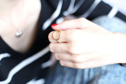 Circle Ring Le Boho Bleu