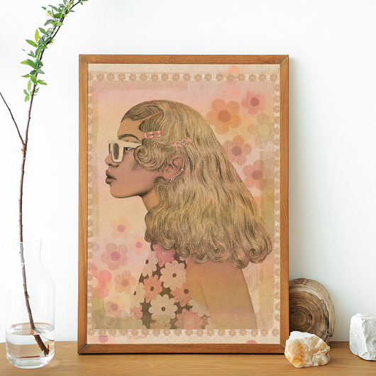plakaty Wiosna , kobiecy plakat, ilustracja