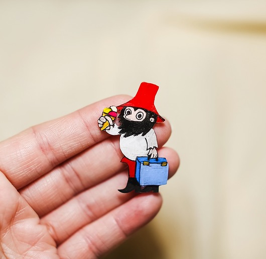 przypinki Przypinka Rumcajs z lodami