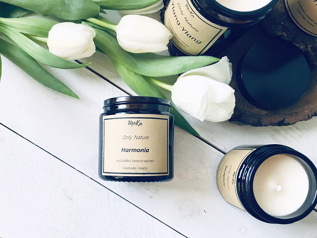 Świeca sojowa "Only Nature" Harmonia MoKa candles