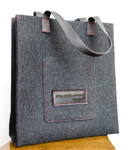 Torba filcowa work.todaY* - Duża XXL playworkcreate