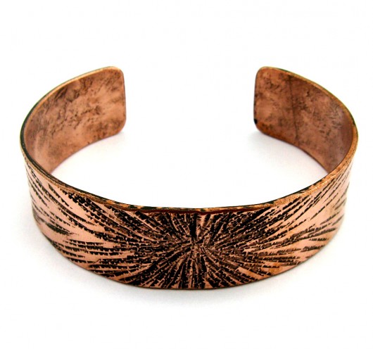copper bracelet PRYZMAT