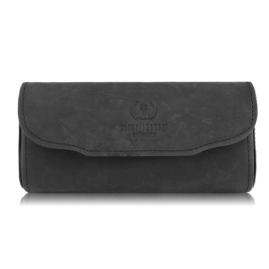 etui na okulary ETUI NA OKULARY PIÓRNIK POKROWIEC ZE SKÓRY PAOLO PERUZZI T-83-HBL
