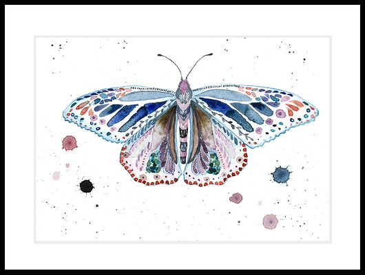 Ćma deco, 21x30 cm, A4 JUST ILUST Justyna Małczak