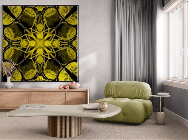 grafiki i ilustracje Amber Pulse, autorski graficzny obraz