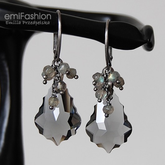 Labradoryt i Baroque Black Diamond MAREMI Jewelry