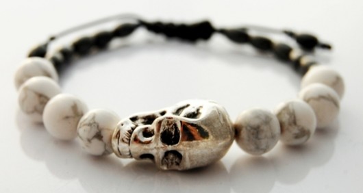 Bransoletka &quot;white skull&quot;  JS Jewelery