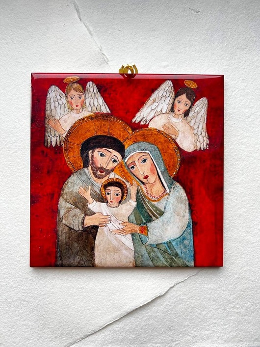 kafle i panele Kafle ceramiczne - święta rodzina