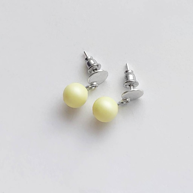 kolczyki z kamieniami Kolczyki OKRĄG