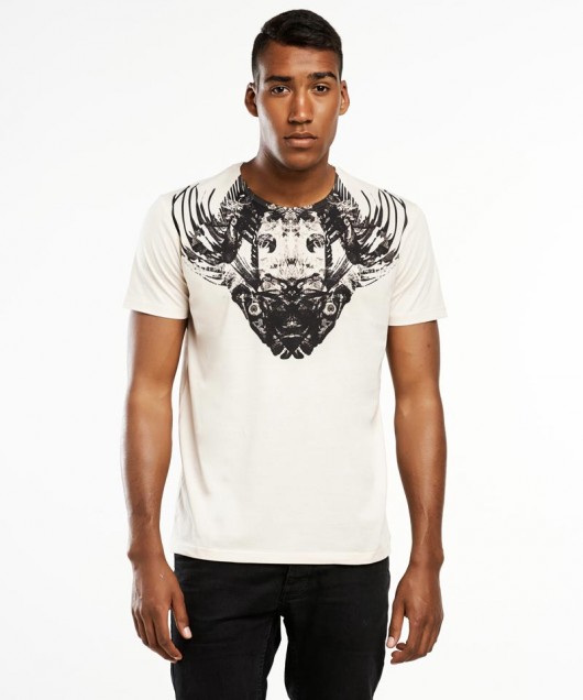 Deep sea beige T-shirt - SELVA SELVA