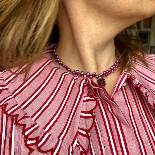 naszyjniki - inne Naszyjnik Choker  Jeżyna