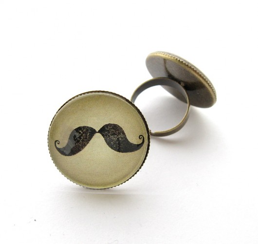 MOUSTACHE - Pierścionek z Wąsami by Matusevic