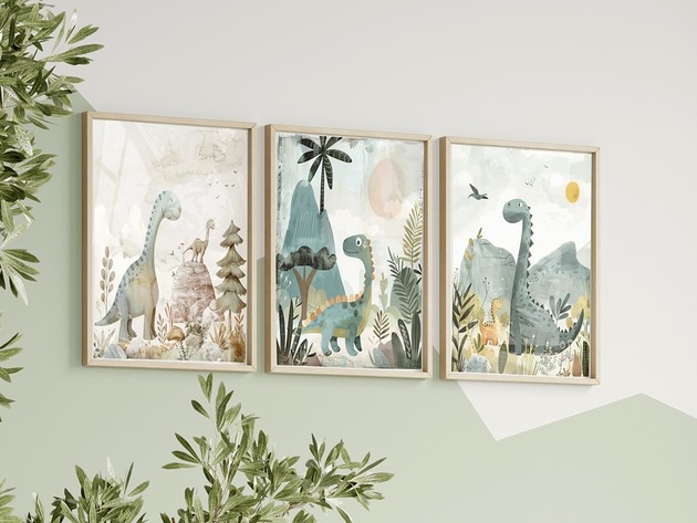 plakaty Plakaty Króliki, Baletnice, Plakaty Na Ścianę Dla Dzieci 3 szt