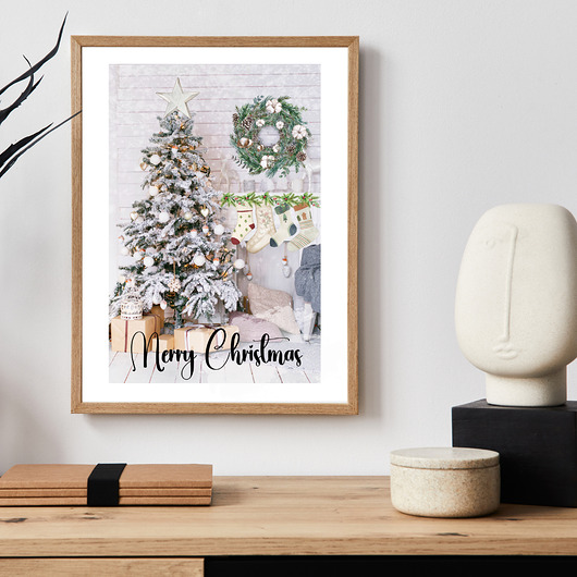 plakaty Plakat By the fireplace