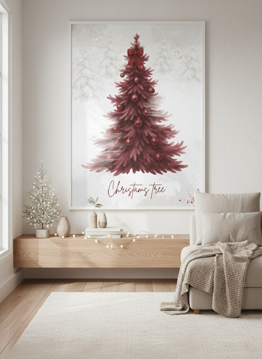 plakaty Plakat Magical Christmas tree