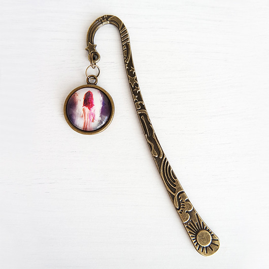 zakładki do książek Zakładka do książki - Wróżka - brąz