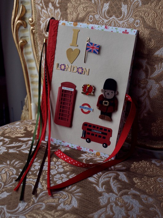 Kalendarz 2014 Love London A5 gruby Benni
