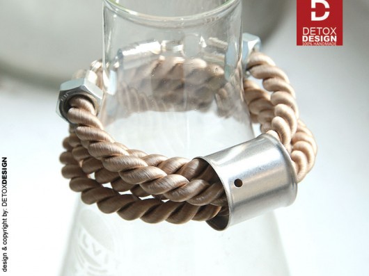 bransoletka 'Srebro regulowane 05' DETOXDESIGN