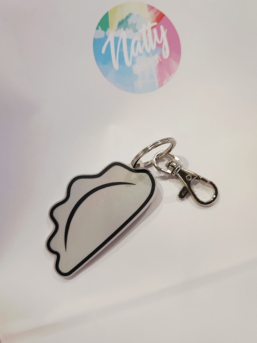 breloki Brelok odblaskowy Pierożek