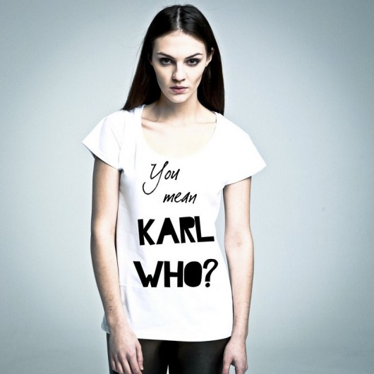 T-SHIRT SERENDIPITY Karl NOH8 SYNDICATE