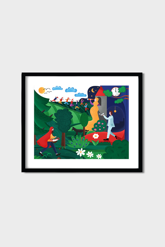 grafiki i ilustracje Fairy tale
