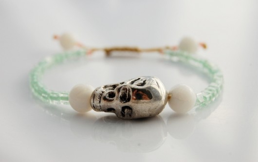Bransoletka &quot;minty skull&quot;  JS Jewelery