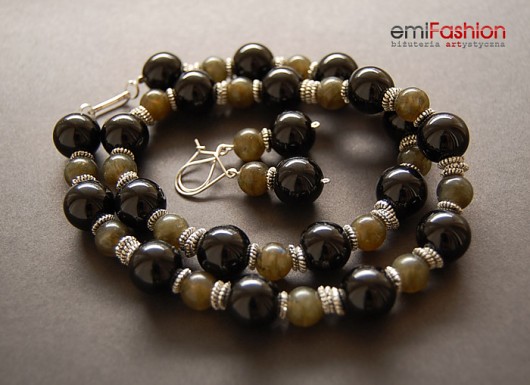 Onyks i Labradoryt MAREMI Jewelry