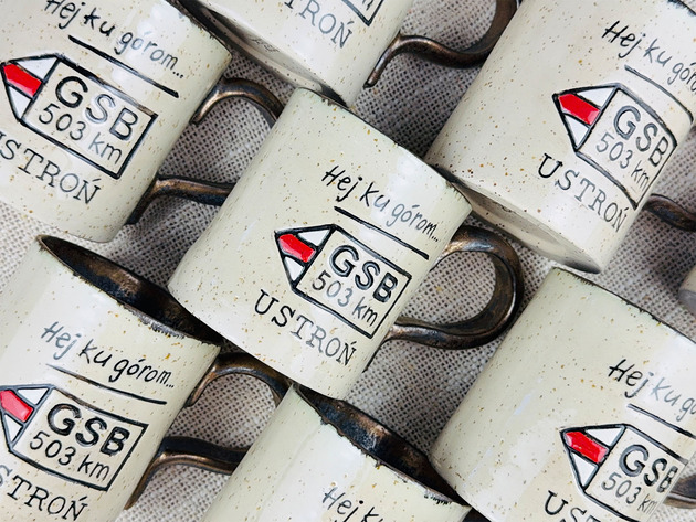 kubki Kubek ceramiczny GSB - "Hej ku górom..."