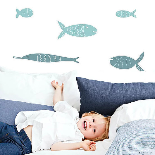 naklejki ścienne do pokoju dziecka Rybki - naklejki ścienne