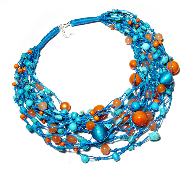 kolie Orange & sky
