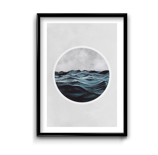 plakaty Plakat Akwarelowy Ocean No.3