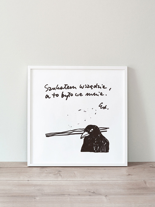plakaty Plakat Szukałem wszędzie, a to było we mnie